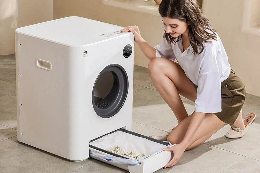 auto litter box cleaner